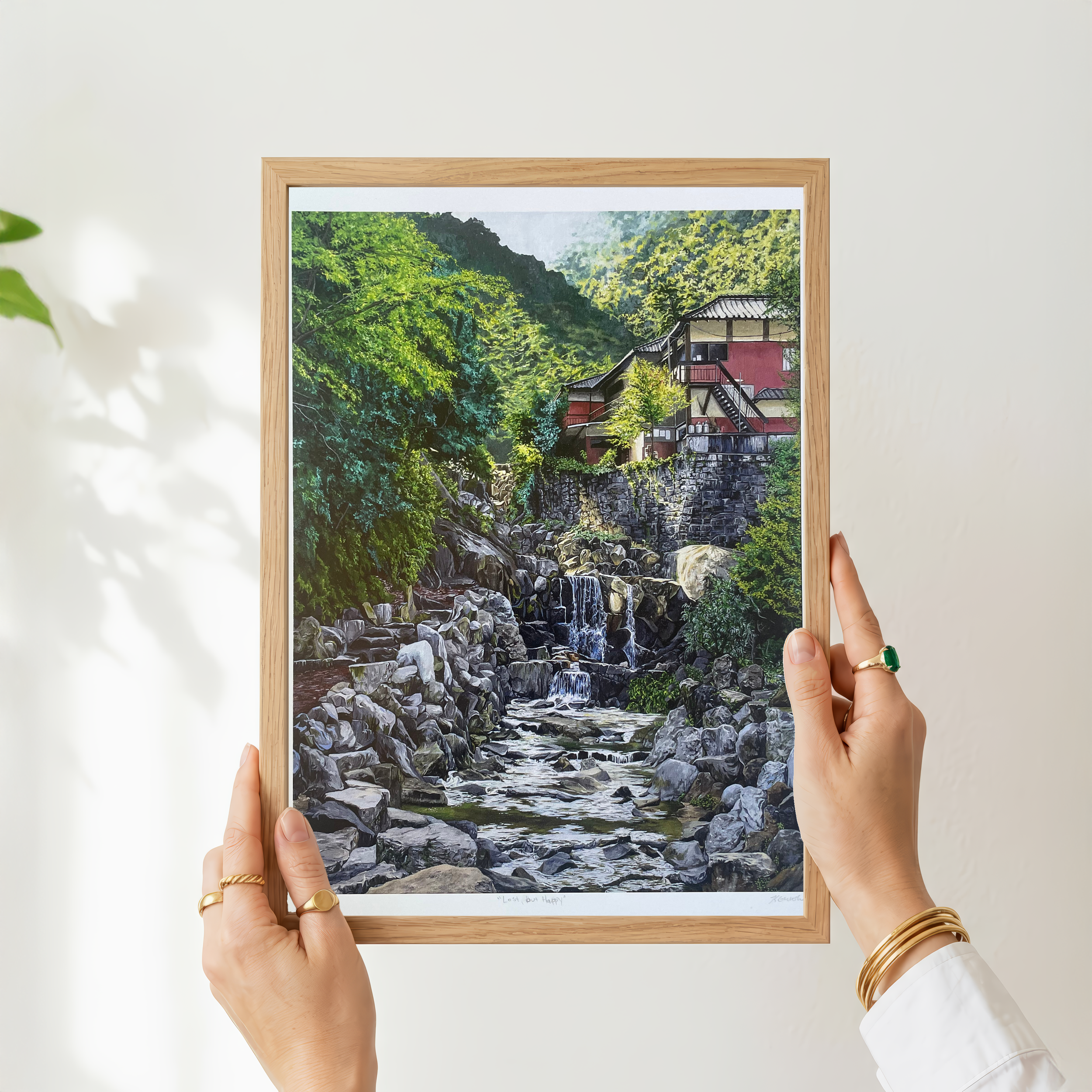 'Lost, but Happy' Print