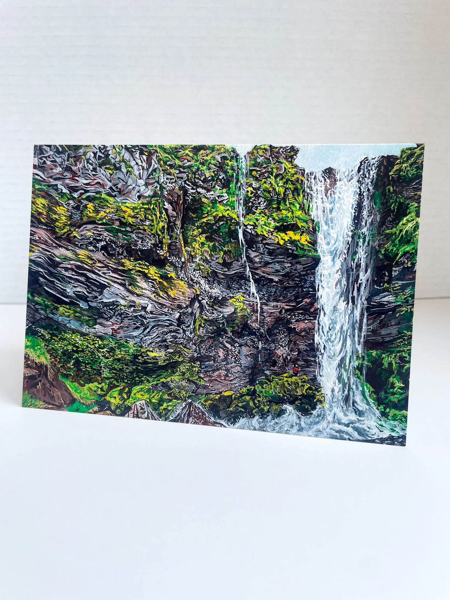 Kvernufoss, Iceland Art Card