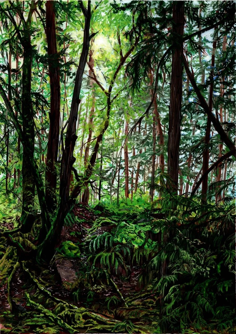 Gouache on Watercolour Paper | SOLD
