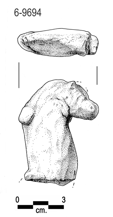 Sample object Illustration by Andrew Boyce:  Clay model horse, also the earliest representation known from Egypt. From Deir el-Ballas in the Phoebe A. Hearst Museum of the University of California, Berkeley