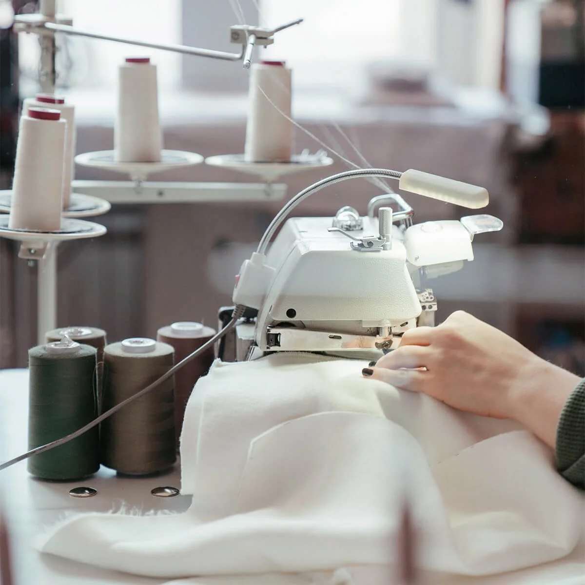 Image of a sewing machine