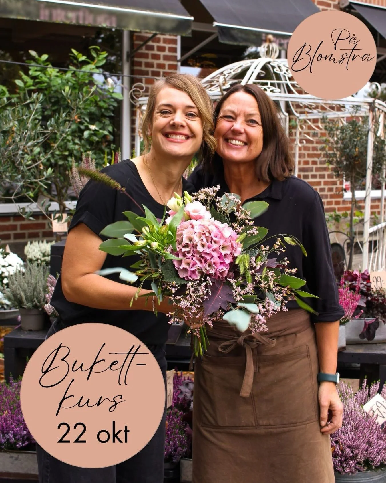 Den 22 oktober g&auml;stspelar jag p&aring; Blomstra p&aring; Limhamn och h&aring;ller i en bukettkurs - kom och var med! 😍

Anm&auml;lan och mer info hittas i Blomsterall&eacute;ns bio 👆🏻 (bland l&auml;nkarna) och p&aring; hemsidan. V&auml;lkomme