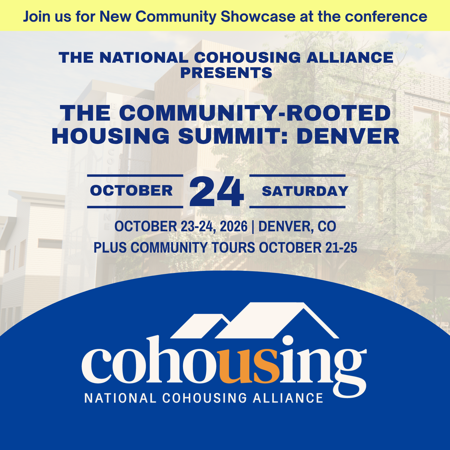 Blue Columbine at the National Cohousing Alliance Denver Conference