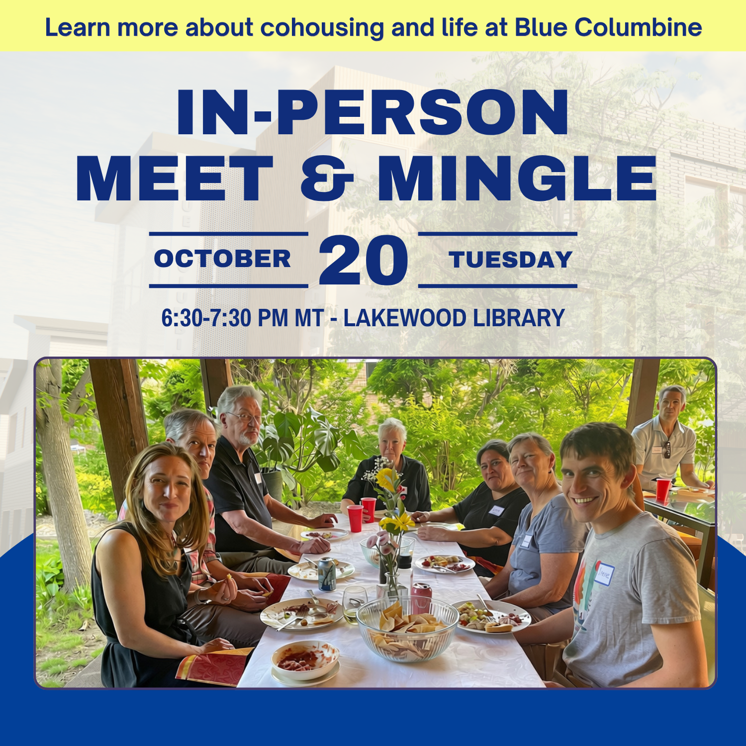 In-Person Meet &amp; Mingle