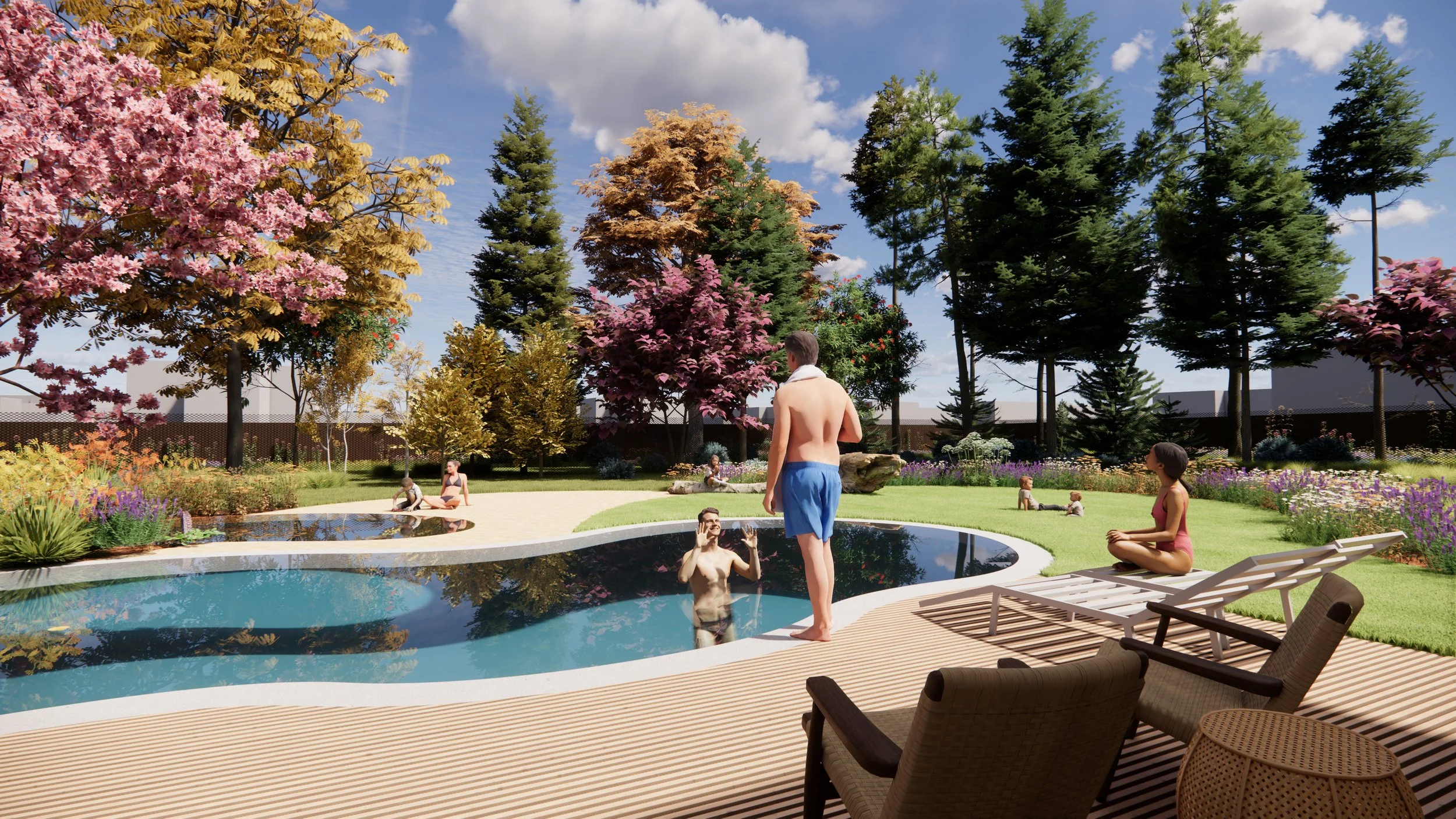 Pool & Pool House