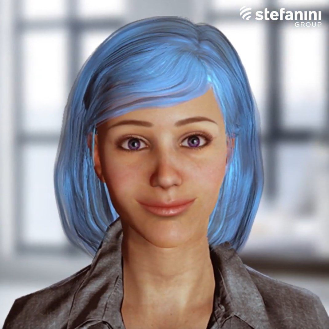 original design of the Sophie avatar