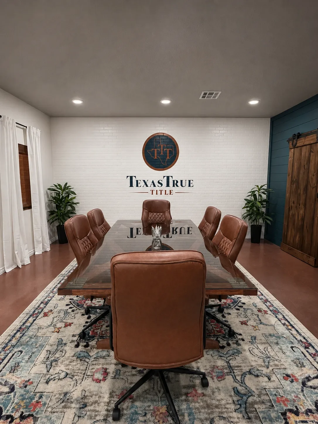 Texas True Title Closing Room Gatesville, Texas