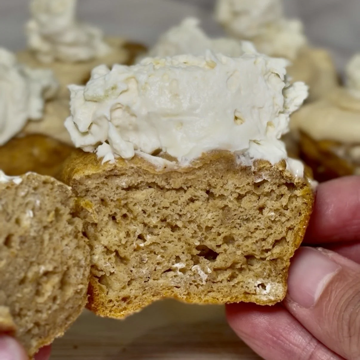 Easy Low-Calorie Pumpkin Cheesecake Banana Muffins (Starbucks Copycat)
