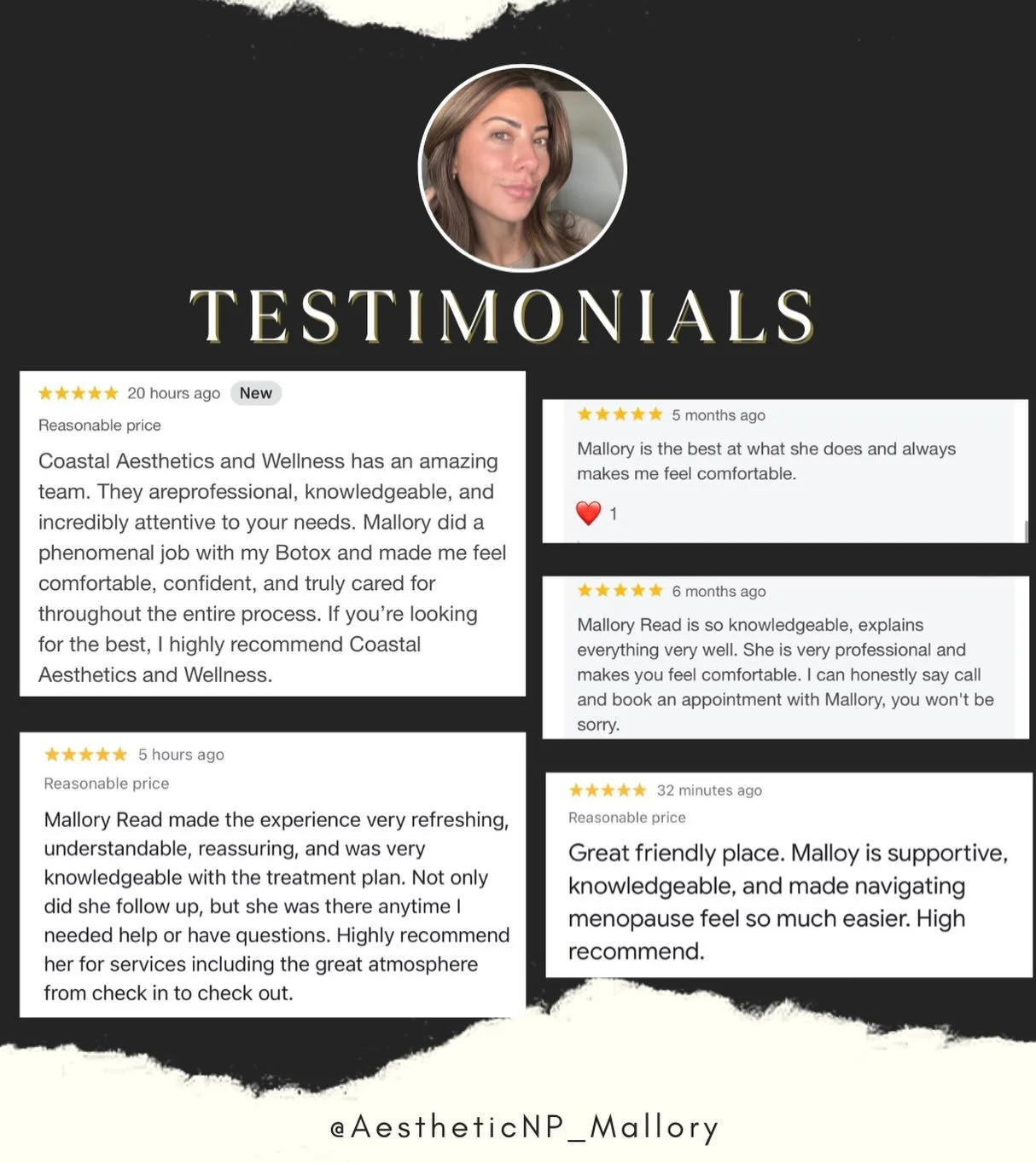 🤍 I truly love what I do.

Thank you for trusting me as your injector and wellness provider. Helping you feel confident, healthy, and cared for is the most rewarding part of my job. I&rsquo;m beyond grateful for every kind word and every patient who
