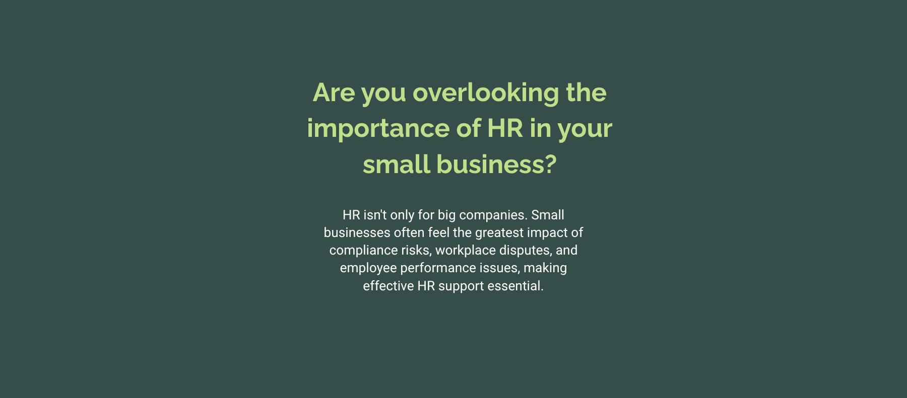 Why HR Matters More Than Most Small Businesses Realize