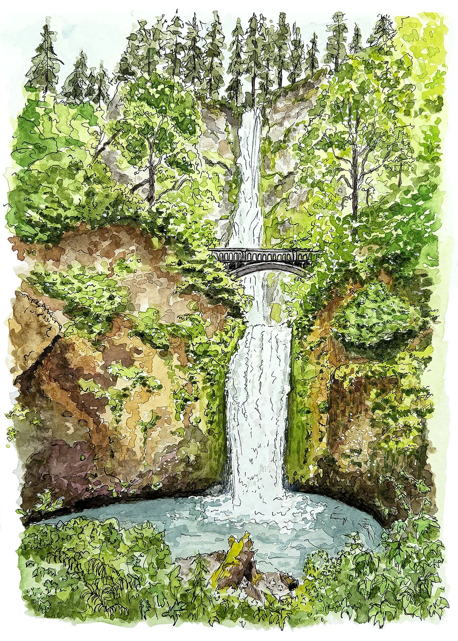 Multnomah Falls