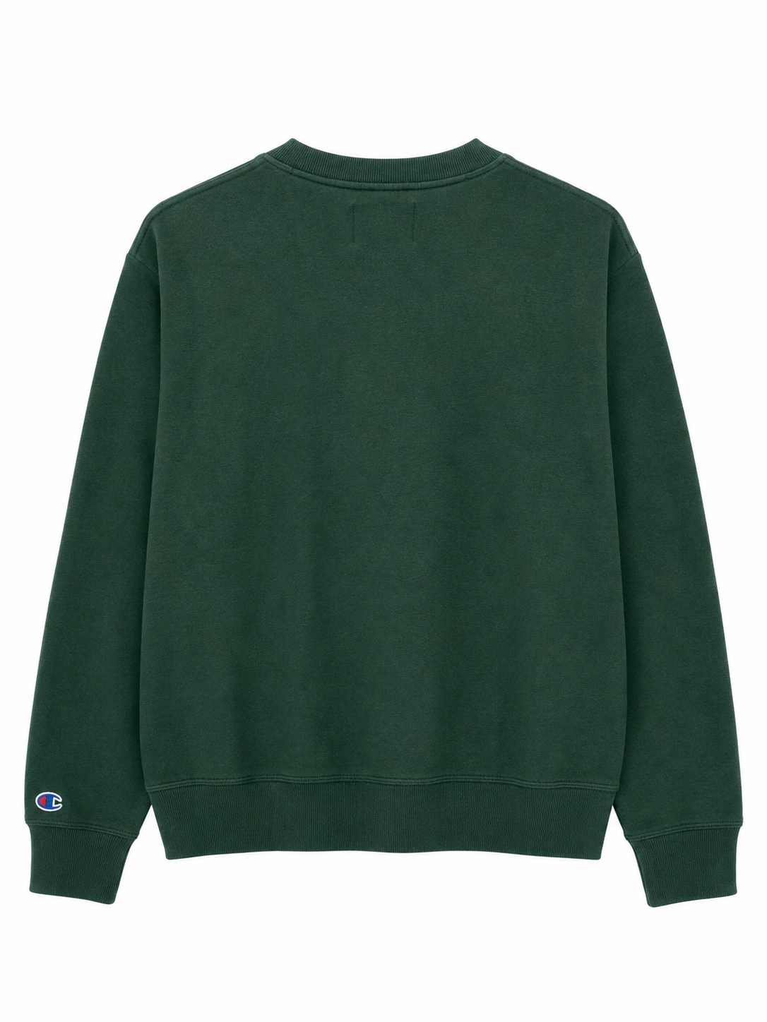 champion green crewneck sweater 2.png