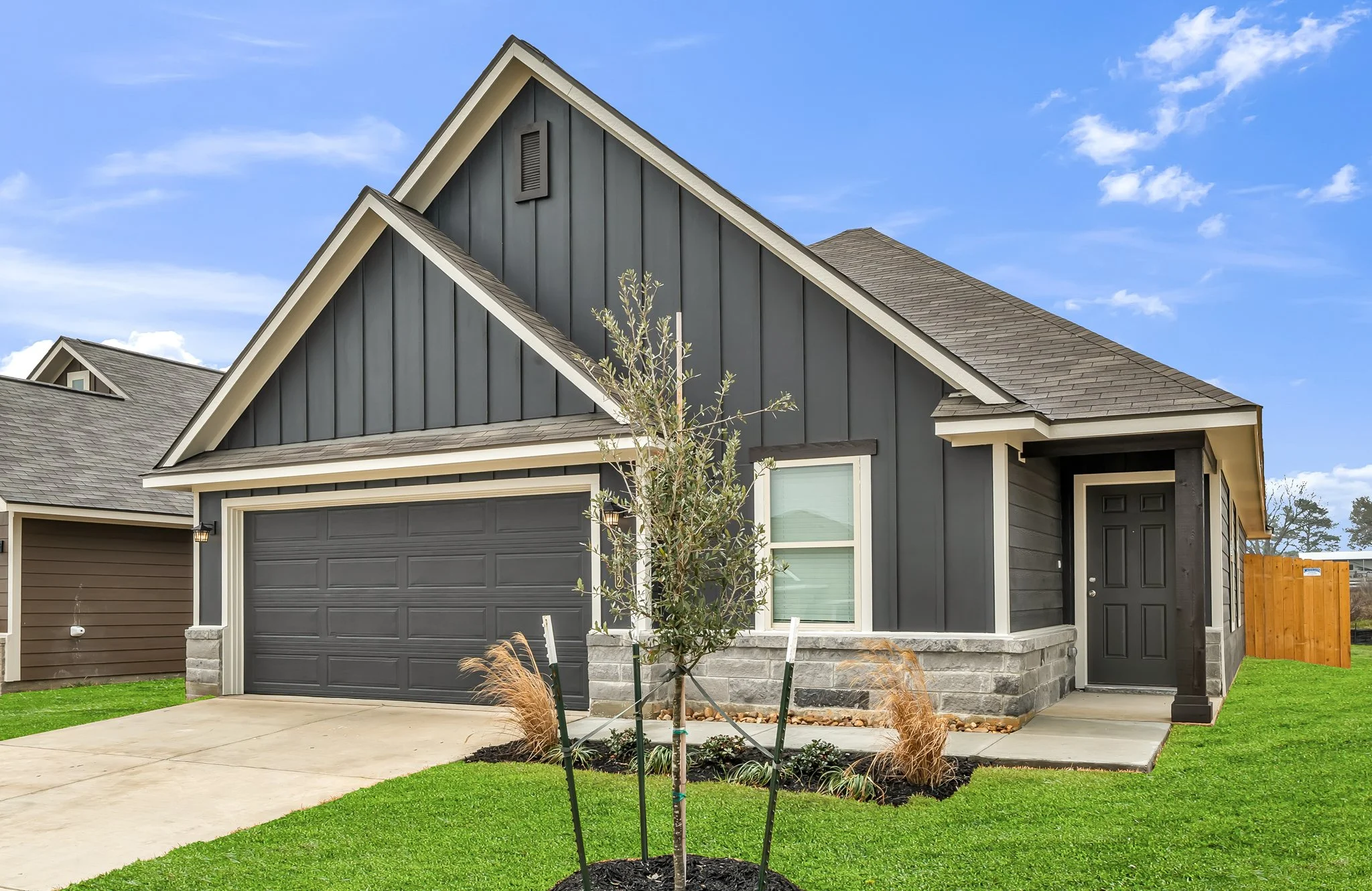 Blackrock Builders new construction home in Bonham Trace in Bryan, TX. 