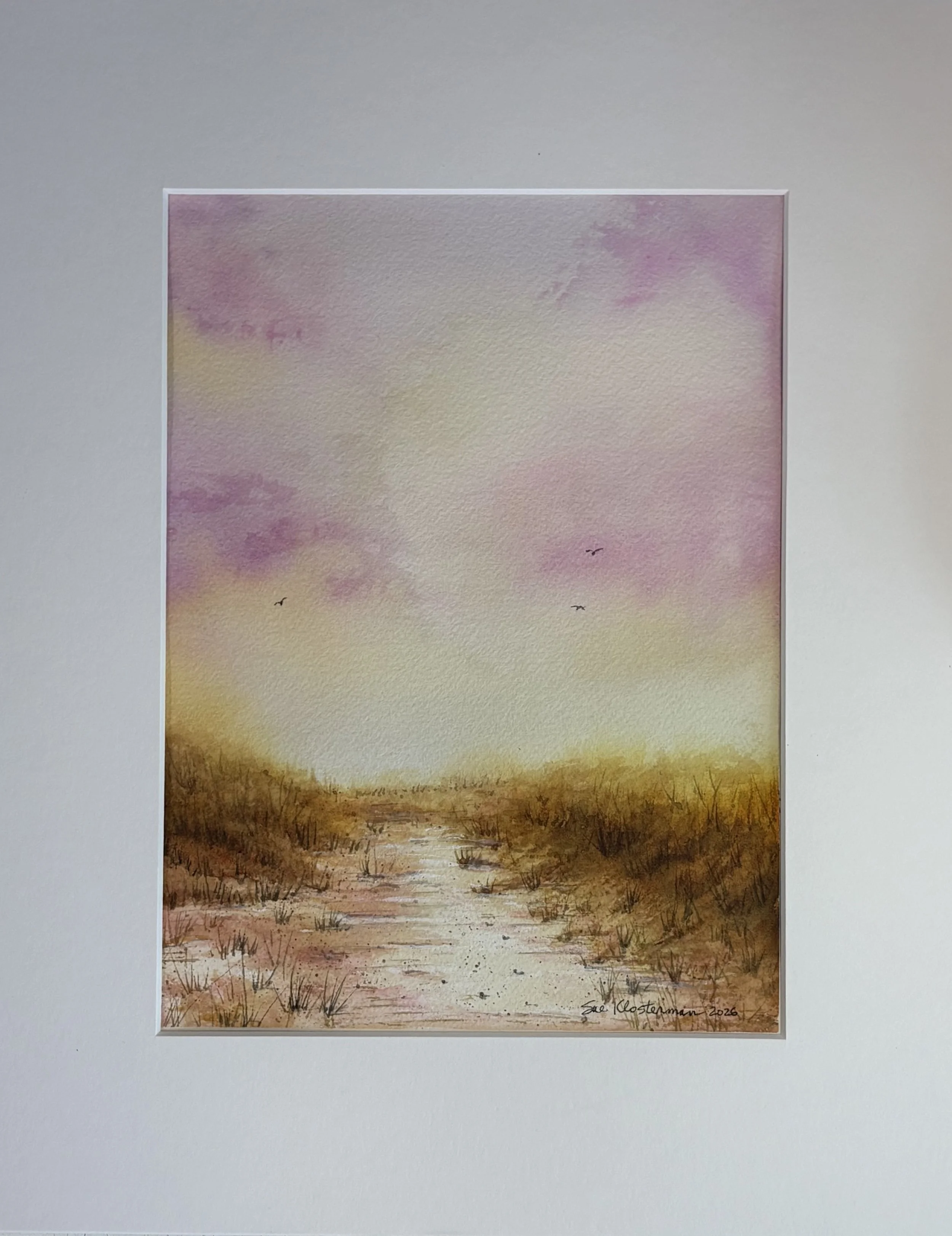 "Pink Beach"
9 x 12 inches
