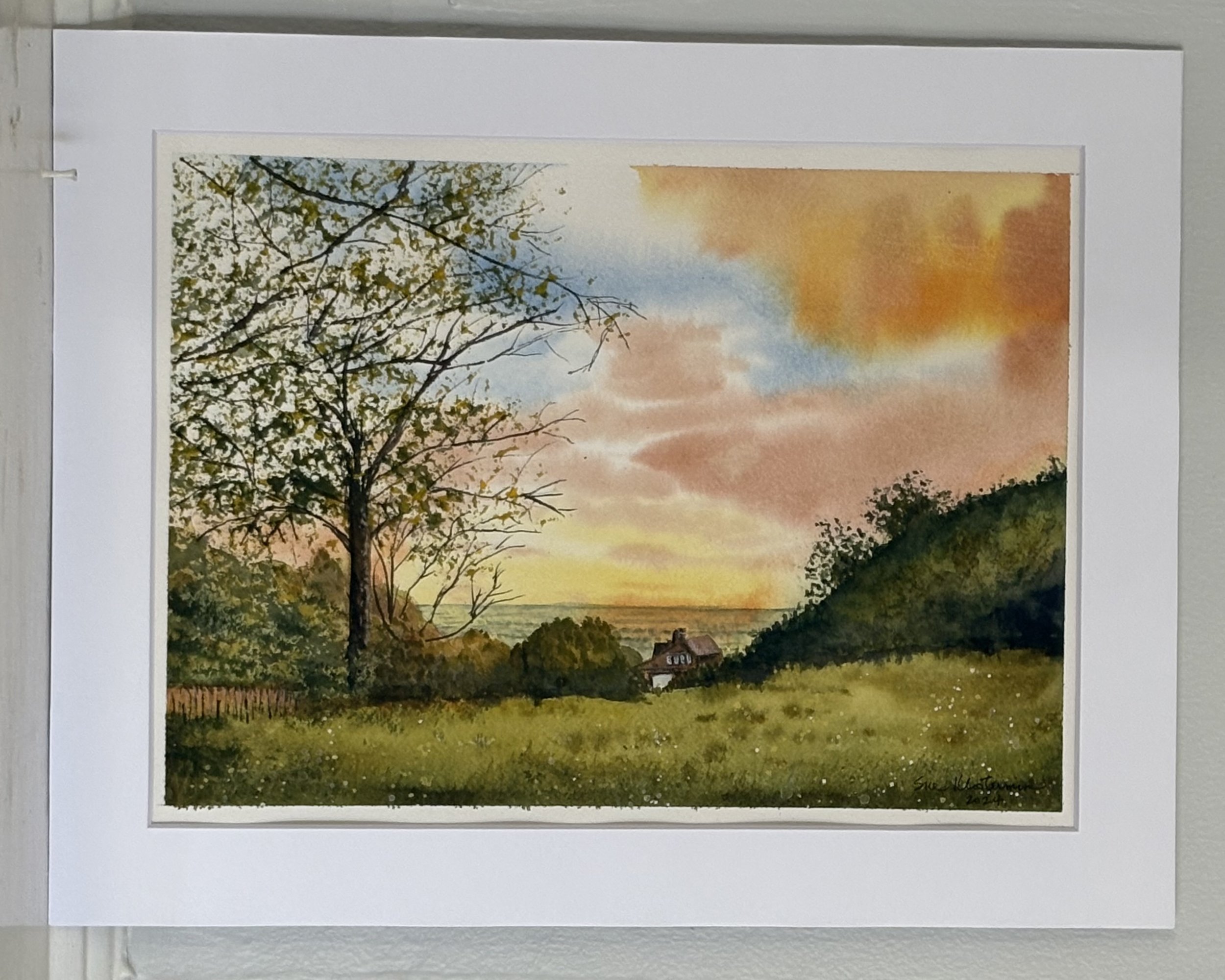 "Cloud Burst"
matted, mage size 12" x 9" 