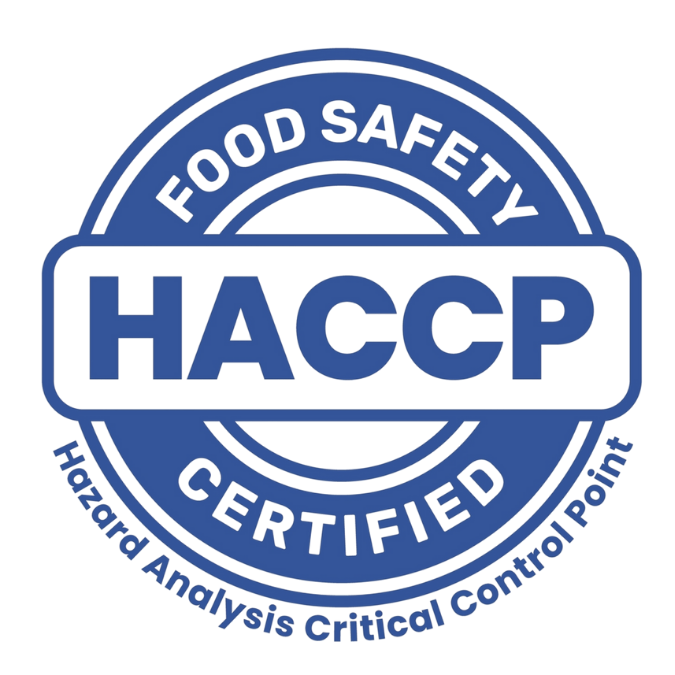 HACCP certified