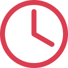 A clock showing the time as 3:00