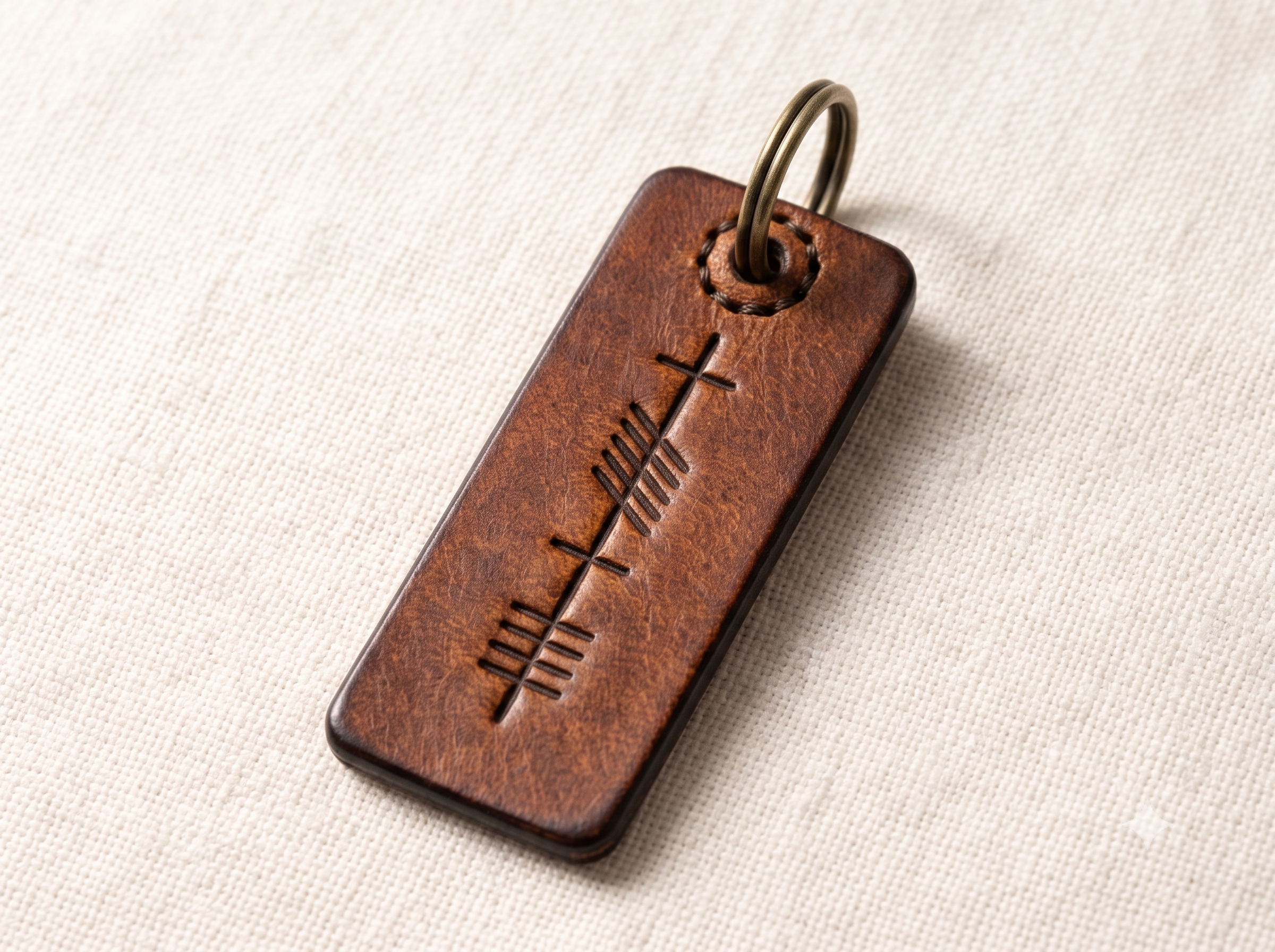 Leather ogham