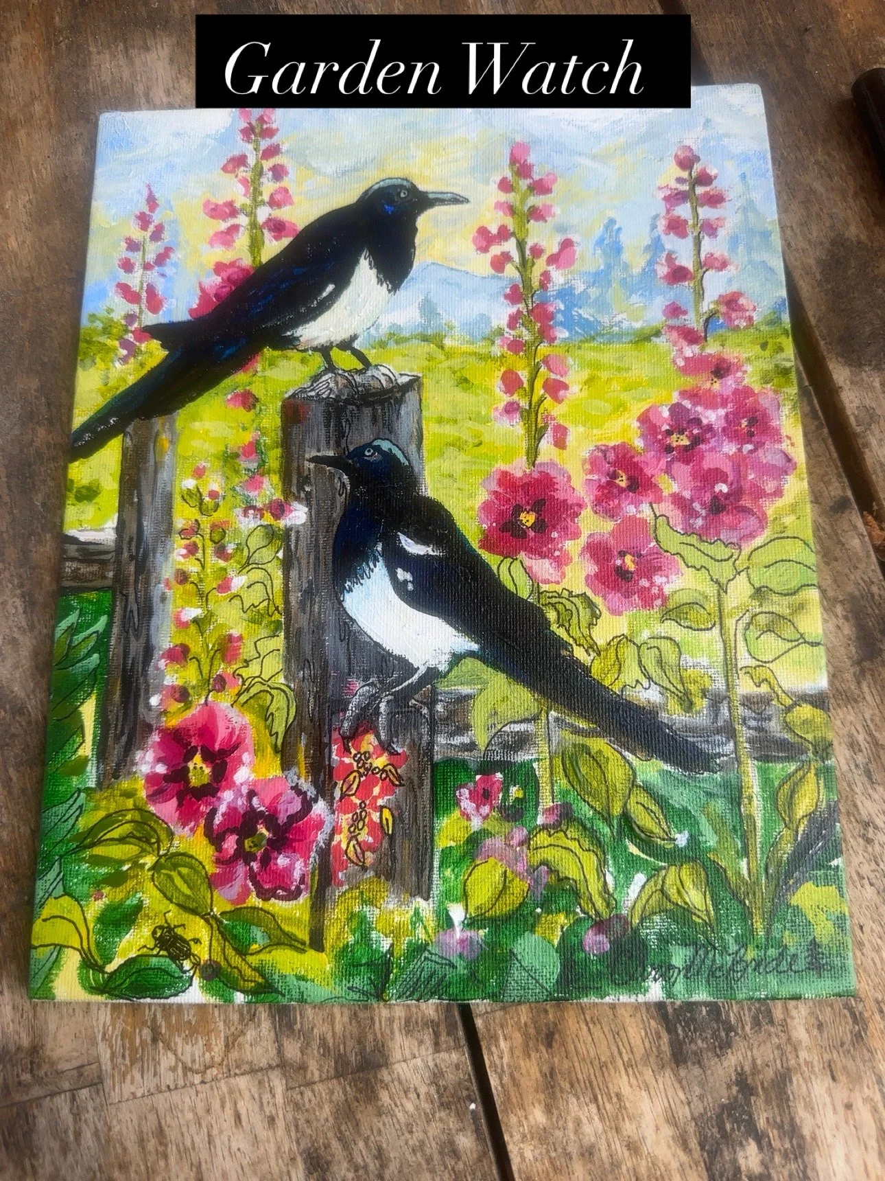 Garden Watch Limited Edition Print