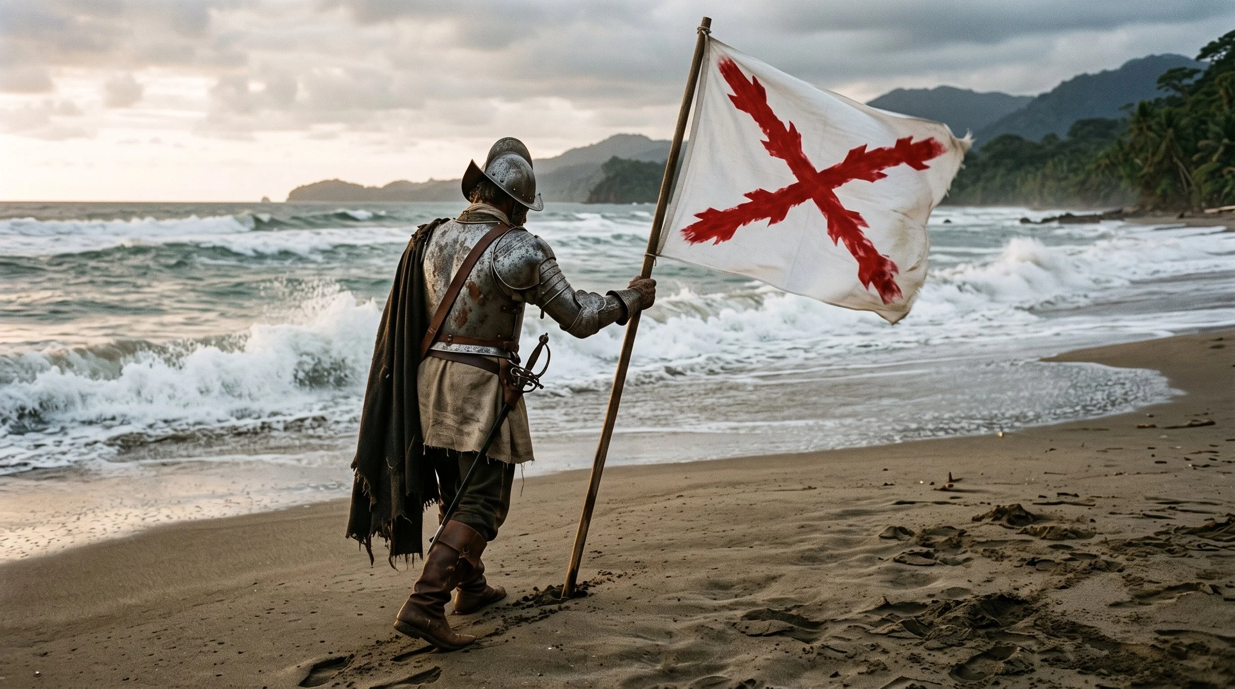 Conquistador_planting_flag_on_beach_202607210007.jpeg