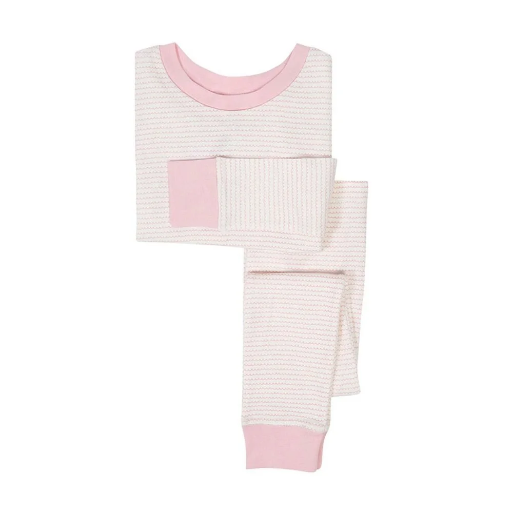 Pink Fringe PJ Set