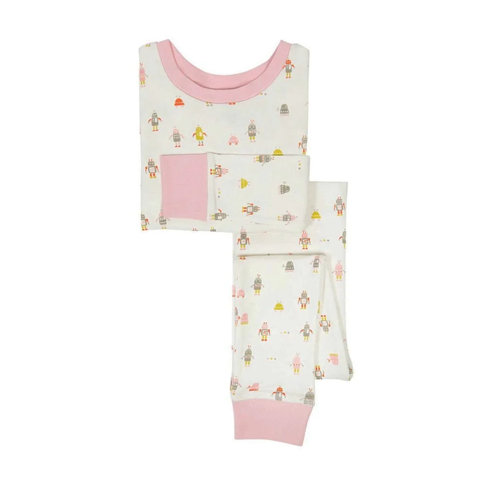 Pink Robot March PJ Set