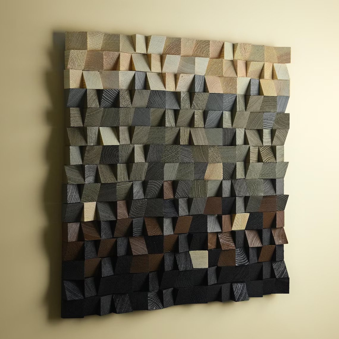 3D Geometric Wood Wall Art: A Modern Way to Bring Texture and Warmth to Your Home