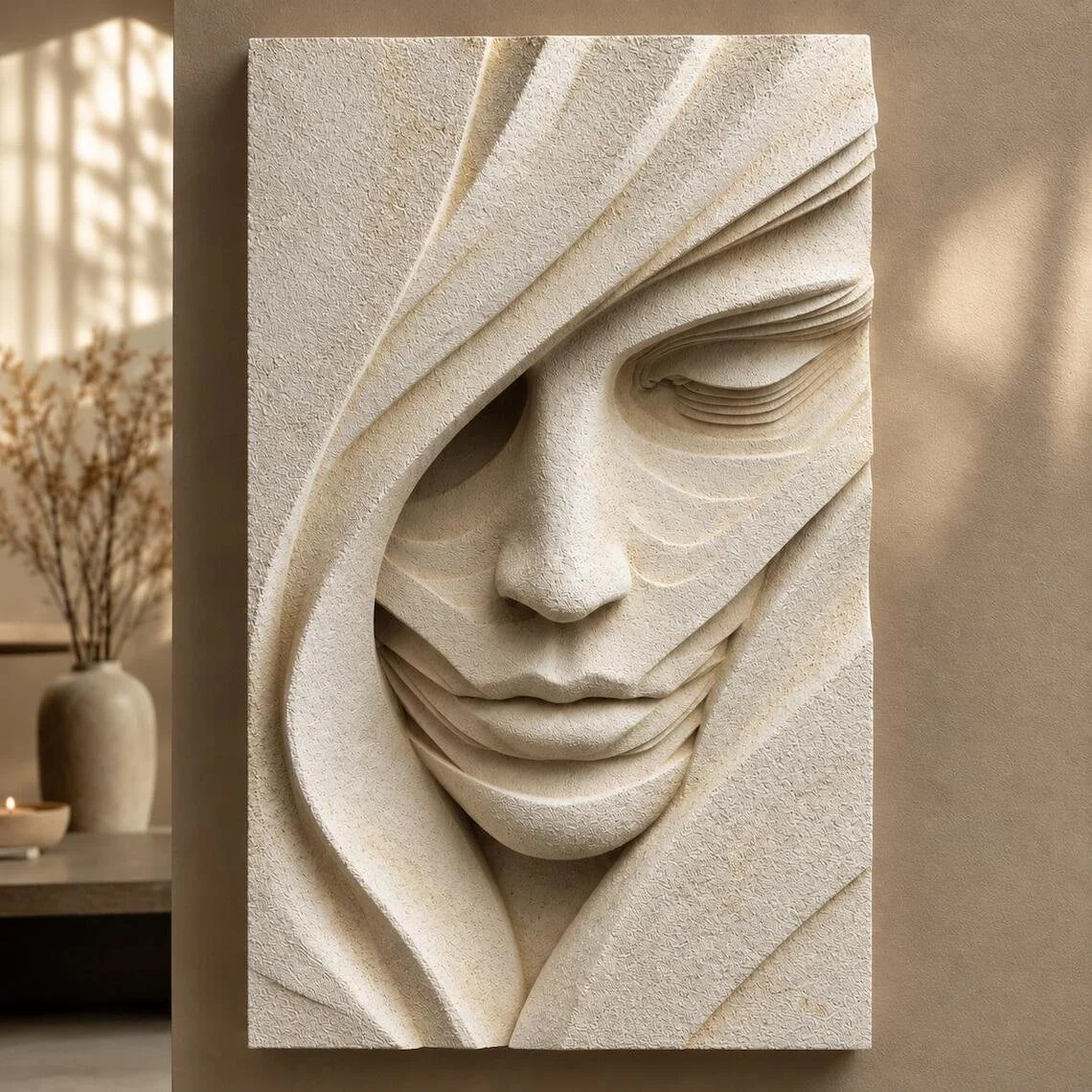 Silence of the Walls: When a Face Becomes a Landscape of Memory