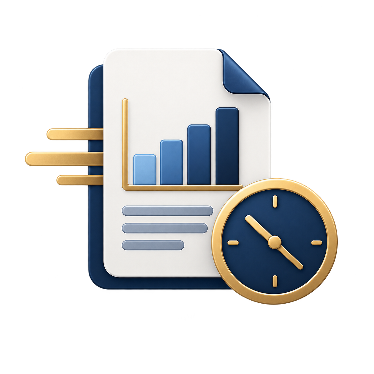 Finance report arrive too late