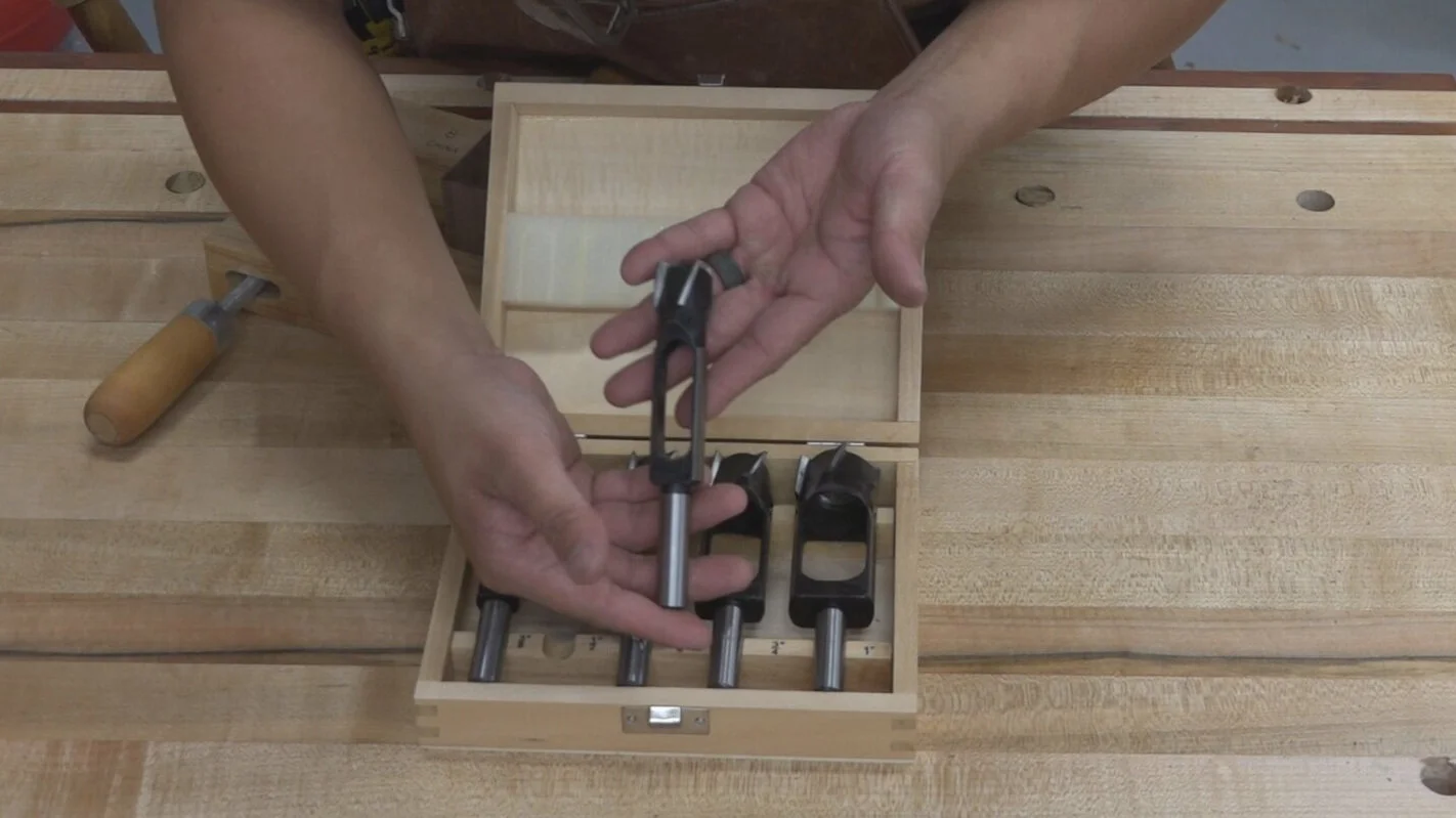 Extra long dowel and plug cutter made by Infinity Cutting Tools