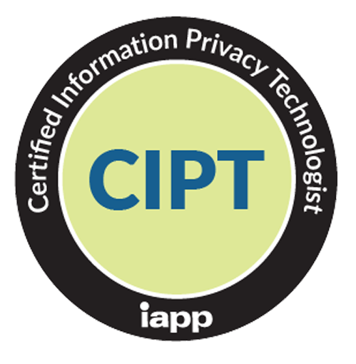 Logo for Certified Information Privacy Technologist (CIPT) by IAPP.