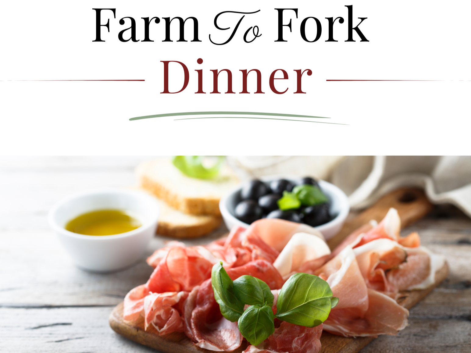 Farm to Fork Dinners