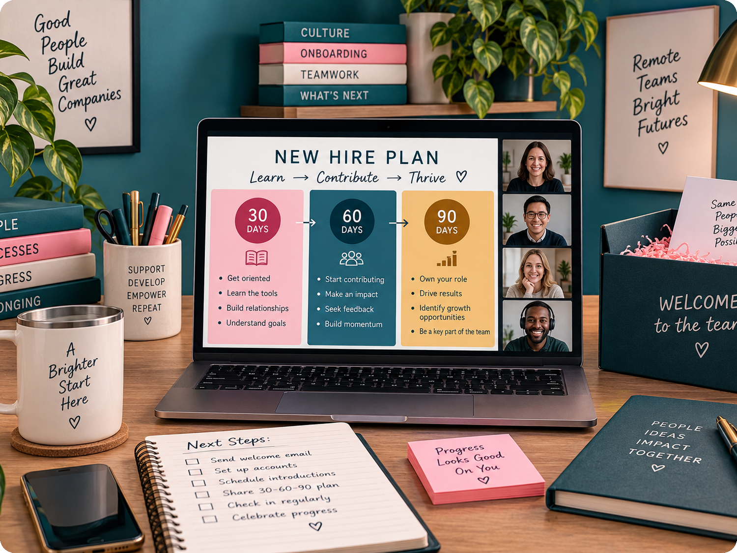 The 30–60–90 Day New Hire Plan Template Your Remote Team&nbsp;Needs