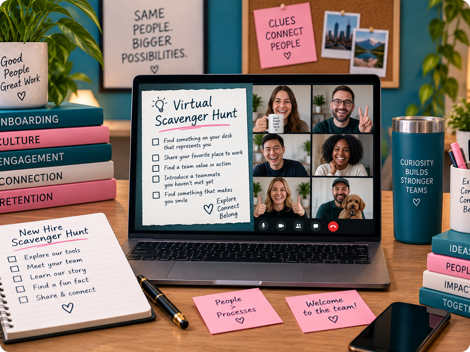 Ways to Transform Employee Onboarding with a Virtual Scavenger Hunt