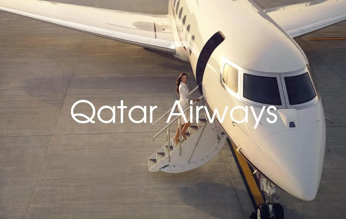 Commercial photography created for Qatar Airways and Qatar Executive, showcasing luxury travel, premium hospitality and the passenger experience. Photographed in Doha and onboard private aircraft, the project combines portraiture, lifestyle photograp