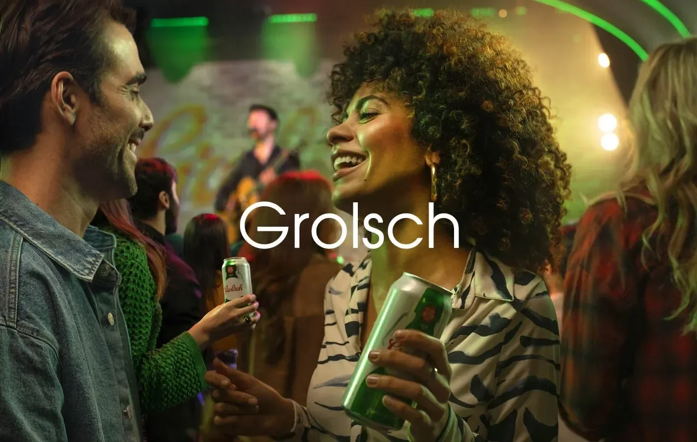 Lifestyle photography campaign created for Grolsch, exploring friendship, live music and contemporary social culture. The project celebrates the shared experiences and moments of connection that bring people together.