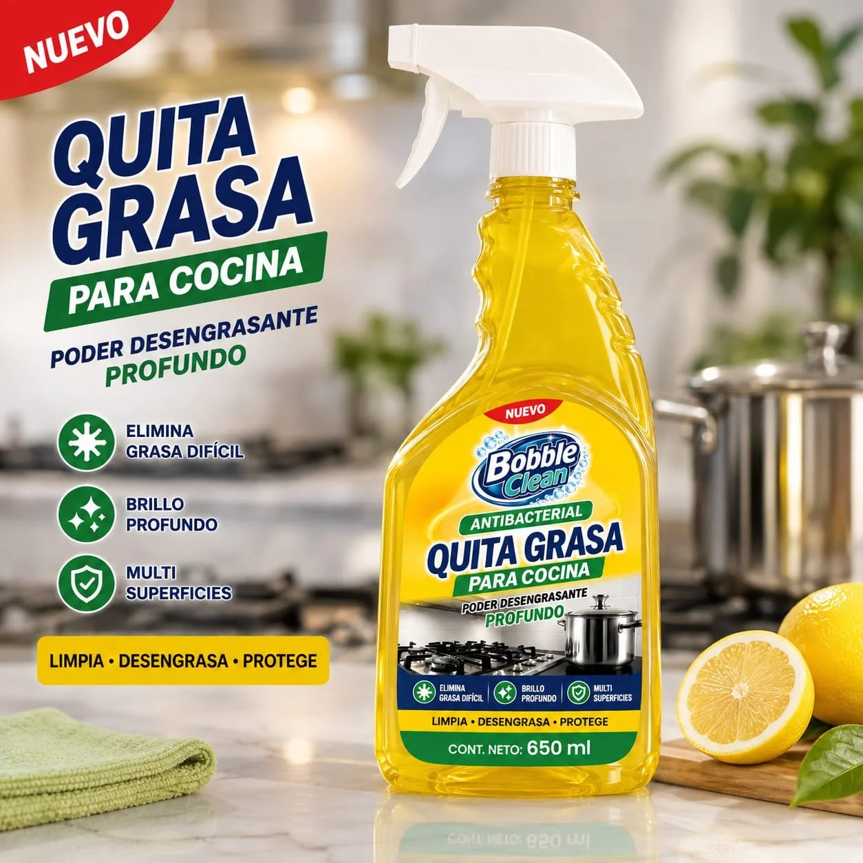 QUITA GRASA BOBBLE