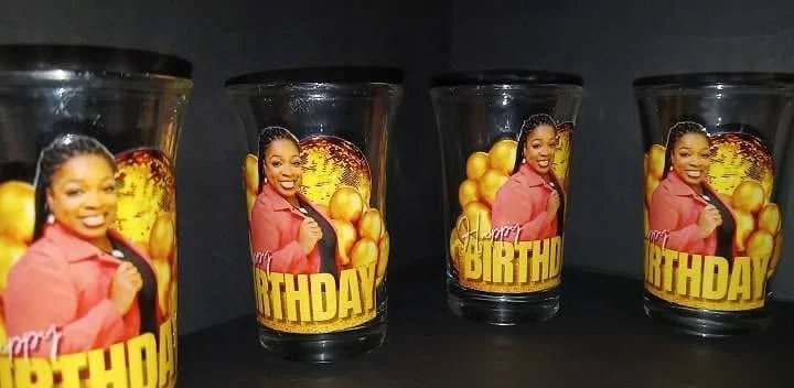 Personalized Photo Shot Glasses