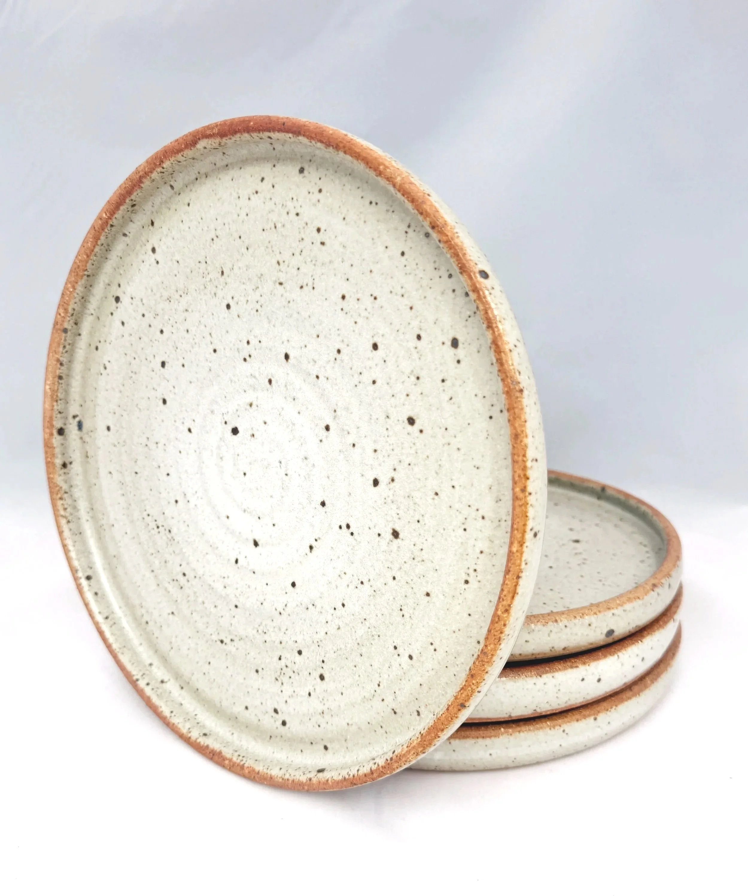 Hand Thrown 9.25" Dinner Plates (set of 4)