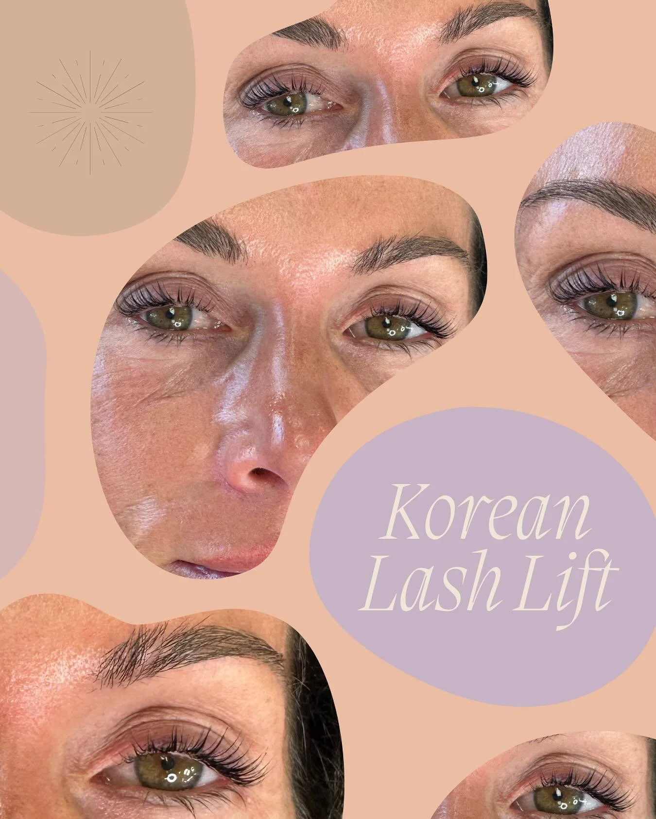 *KOREAN LASH LIFT*
Unlike regular lash lifts, the Korean Lash Lift focuses on creating a soft, curved lift instead of an overly curled effect.
It enhances your natural lash shape, adds healthy shine, and keeps the lashes hydrated with keratin treatme