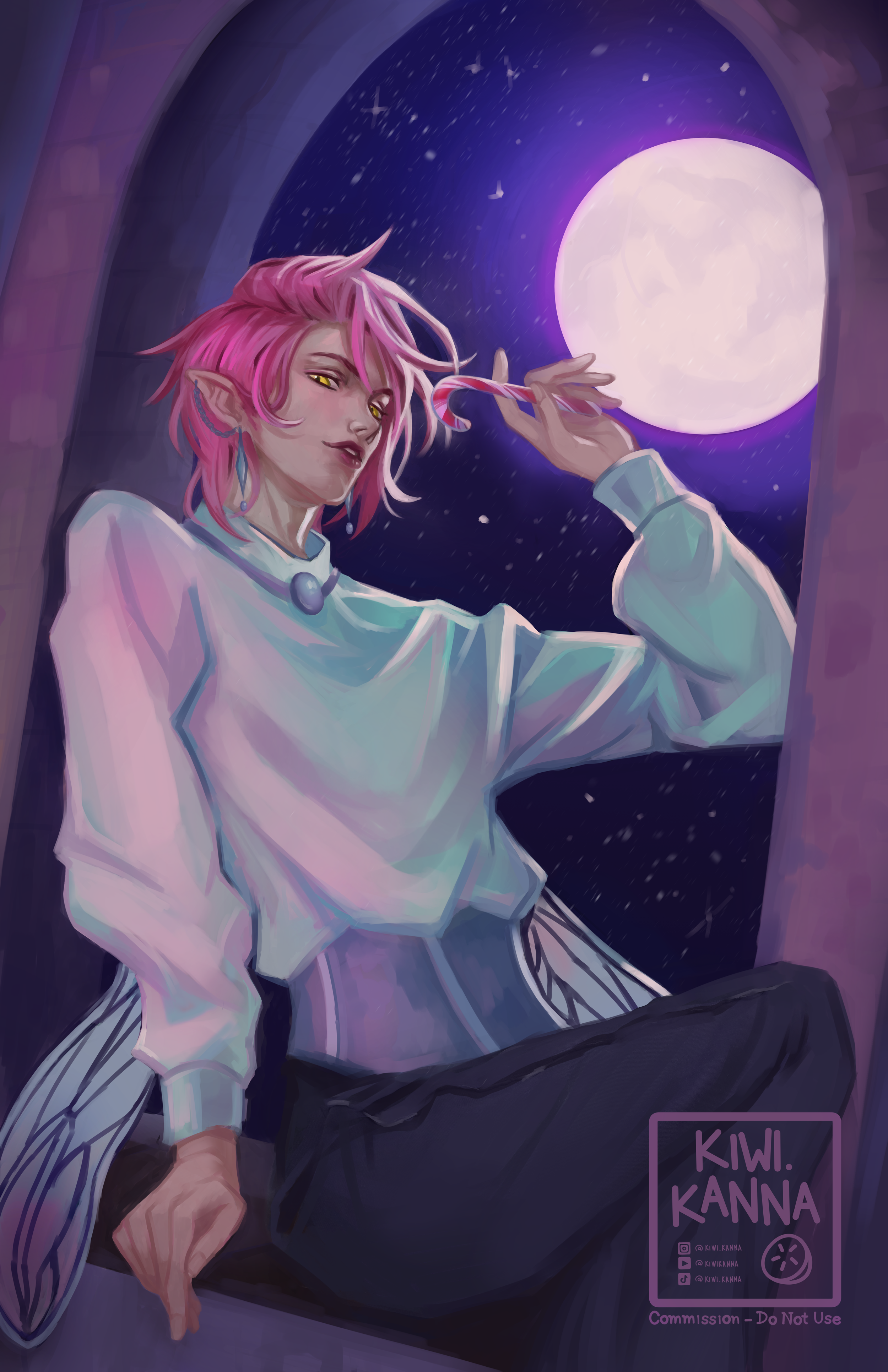 Commission for Rebecca F. Kenney's "A Court of Sugar and Spice"
