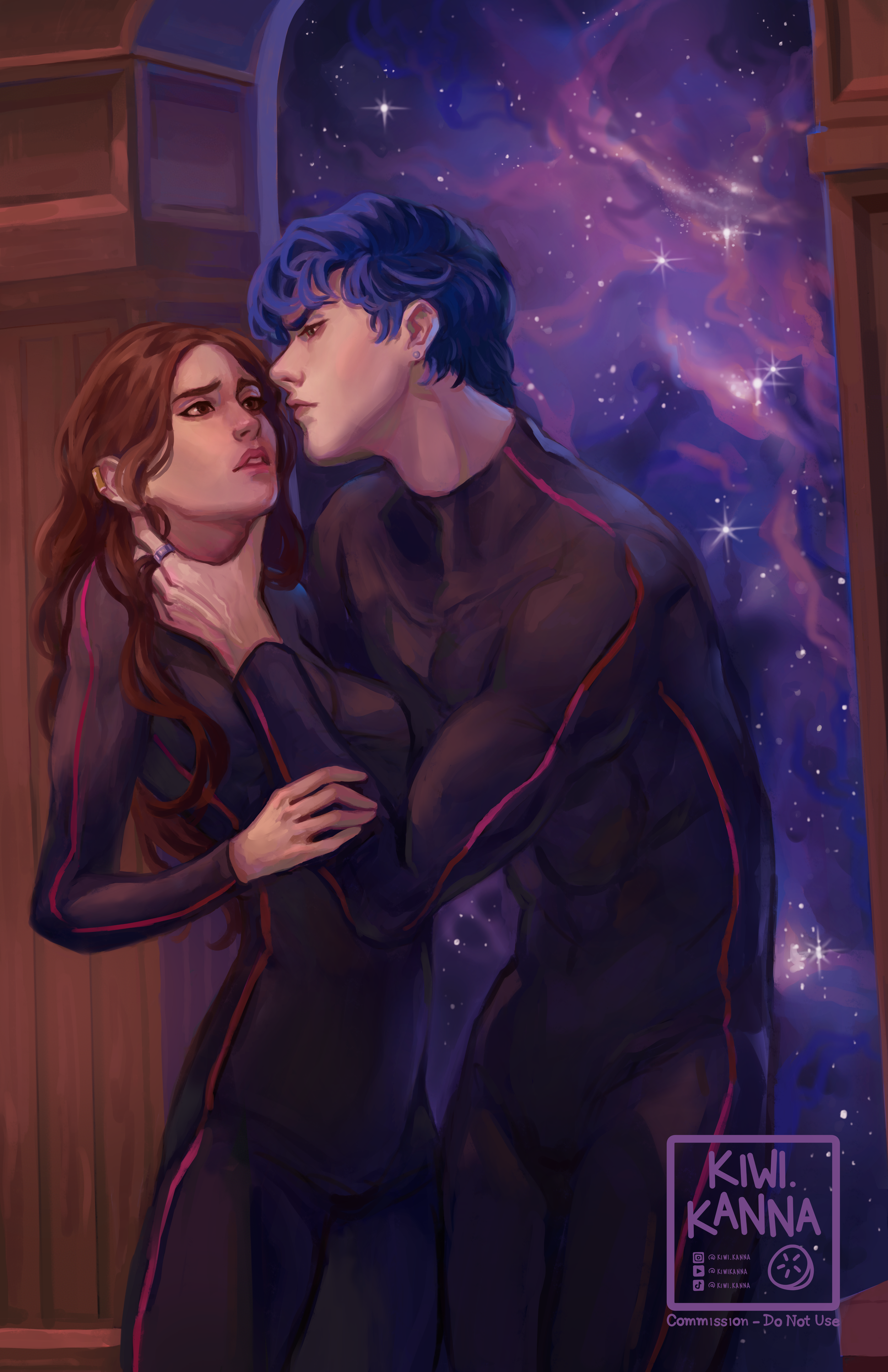Commission for Rebecca F. Kenney's "This Brilliant Void"