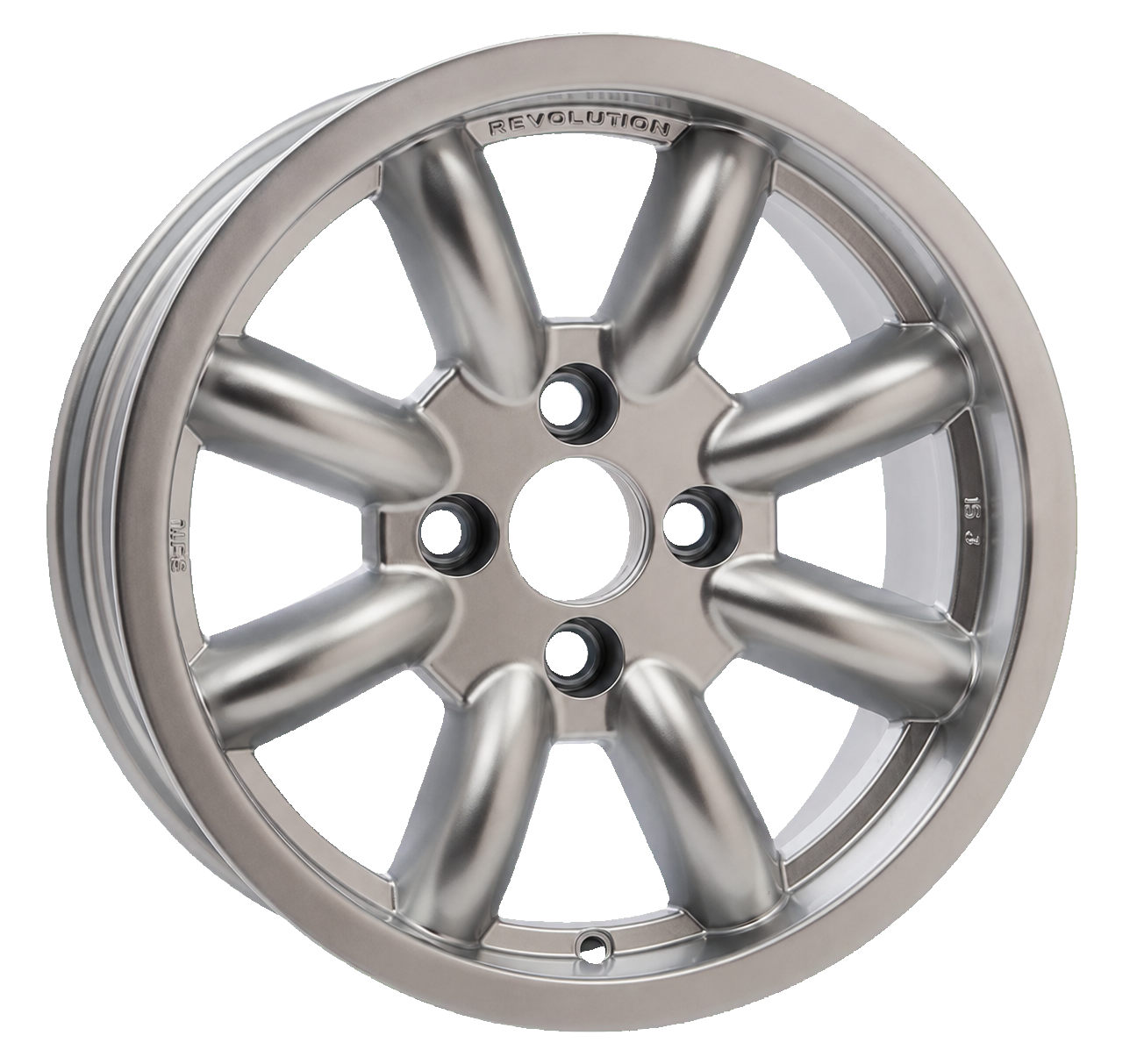 Mazda MX-5 8 Spoke Rally Wheel 15x7 Silver