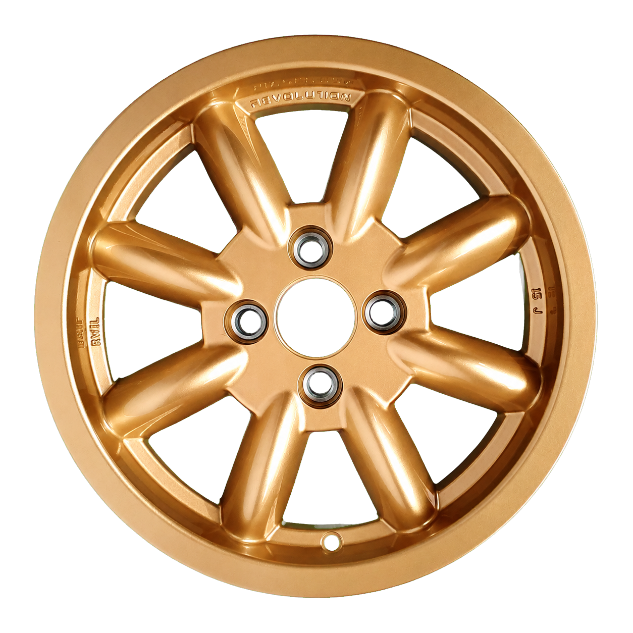 Ford GP4 8 Spoke Rally Wheel 15x6 Gold