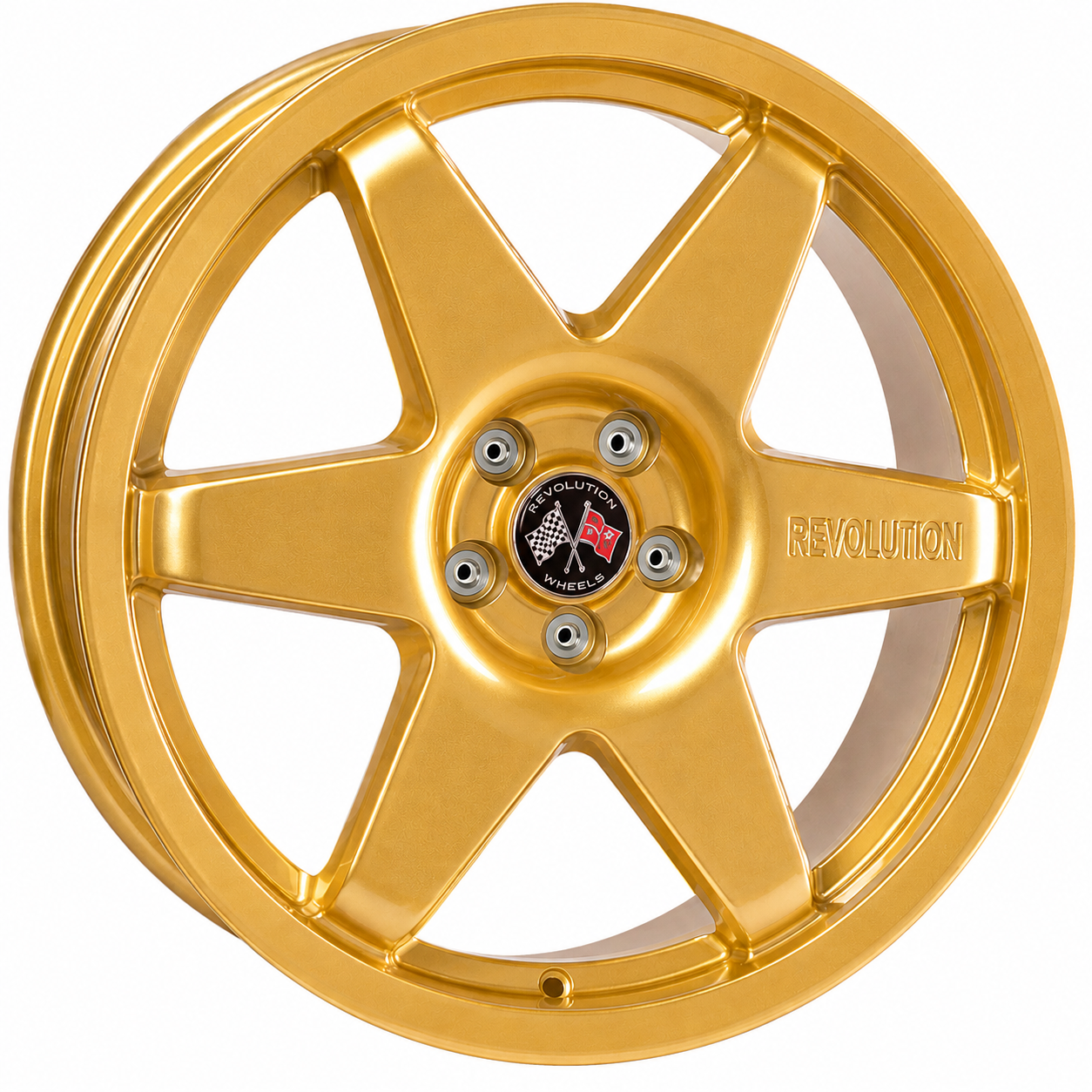 Gold Revolution Millennium alloy wheel