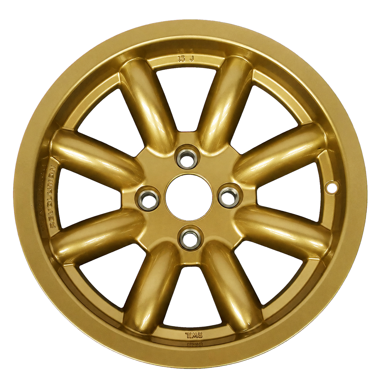 Ford GP4 8 Spoke Rally Wheel 15x8 Gold