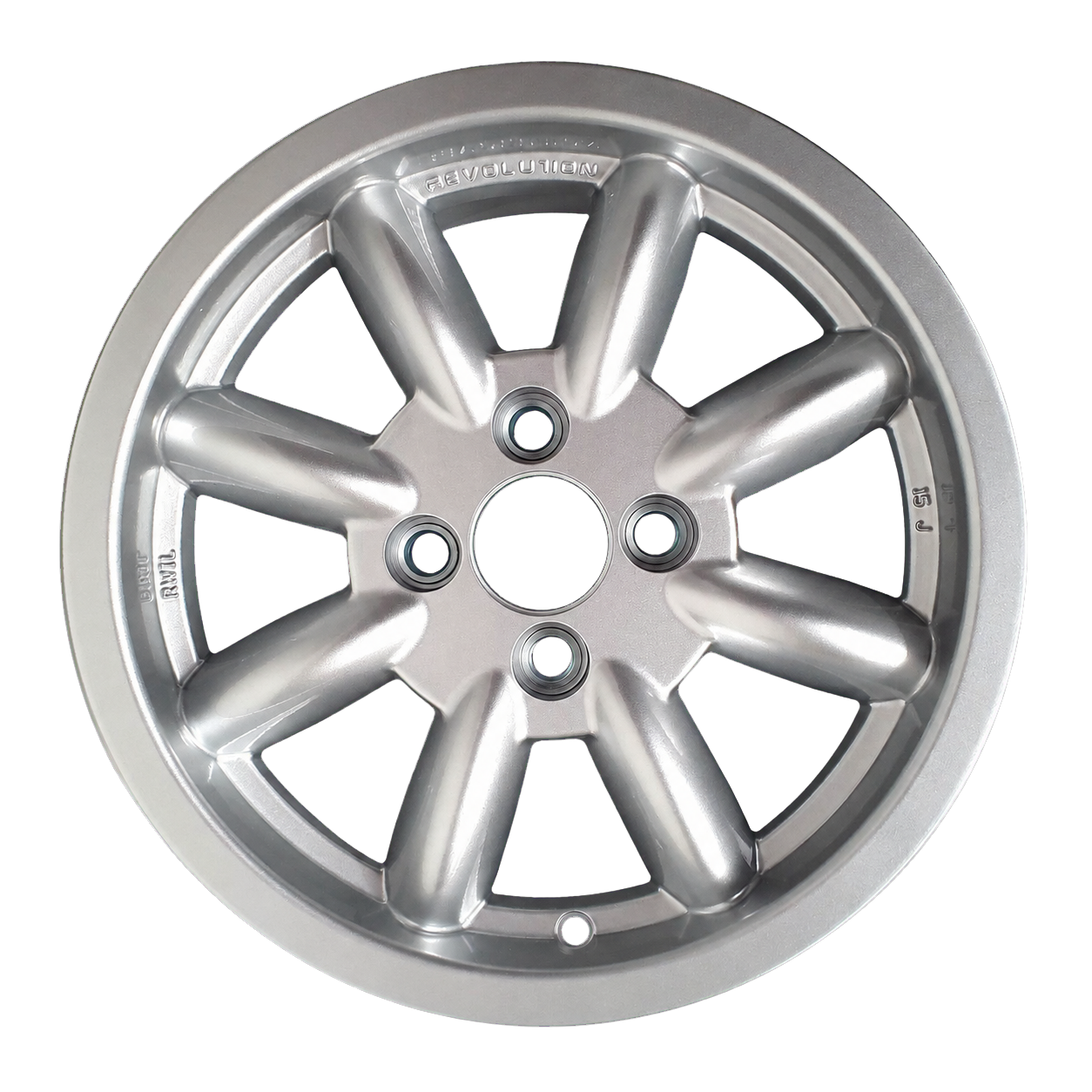 Ford GP4 8 Spoke Rally Wheel 15x6 Silver