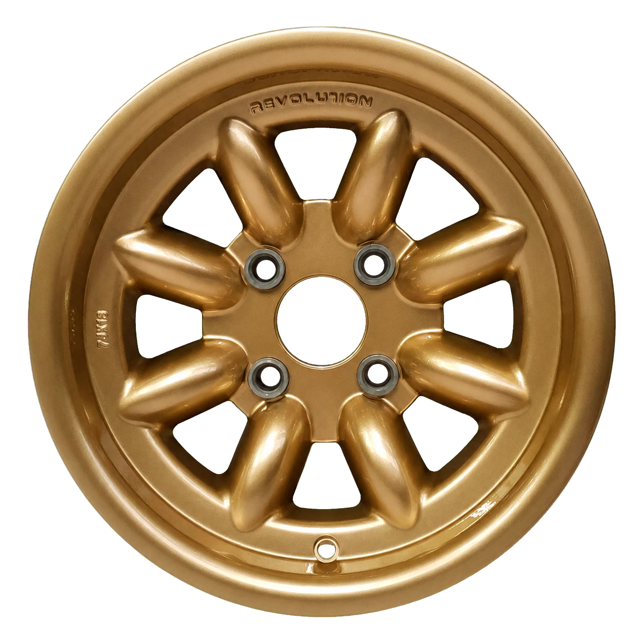 Ford GP4 8 Spoke Rally Wheel 13x8 Gold
