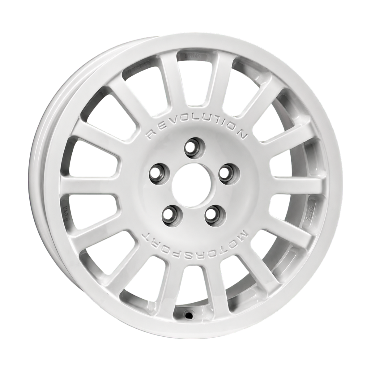 Volvo GR14 Rally Wheel 15x6.5 White