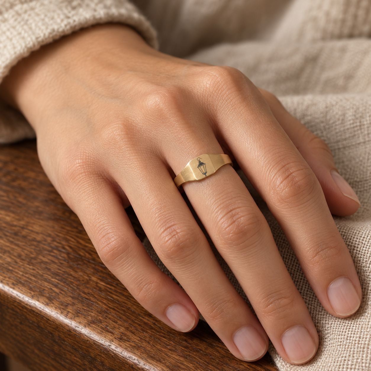 The Keeper’s Signet — Lantern Ring